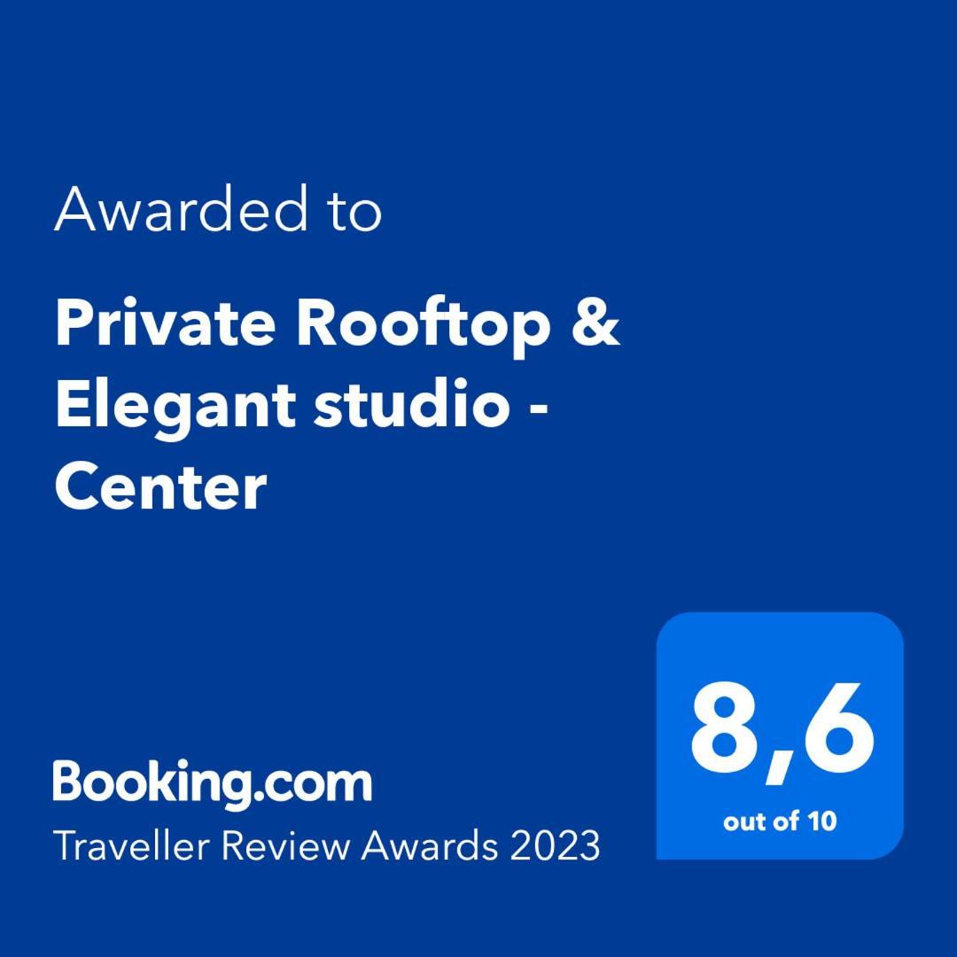 Private Rooftop & Elegant Studio - Center By Rems Málaga Exterior foto